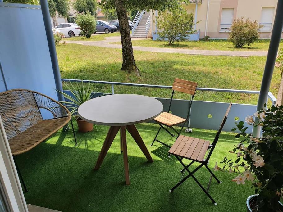 Mignon Appartement En Residence Avec Piscine Biscarrosse Buitenkant foto