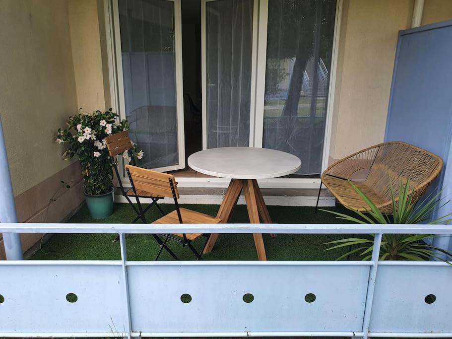 Mignon Appartement En Residence Avec Piscine Biscarrosse Buitenkant foto